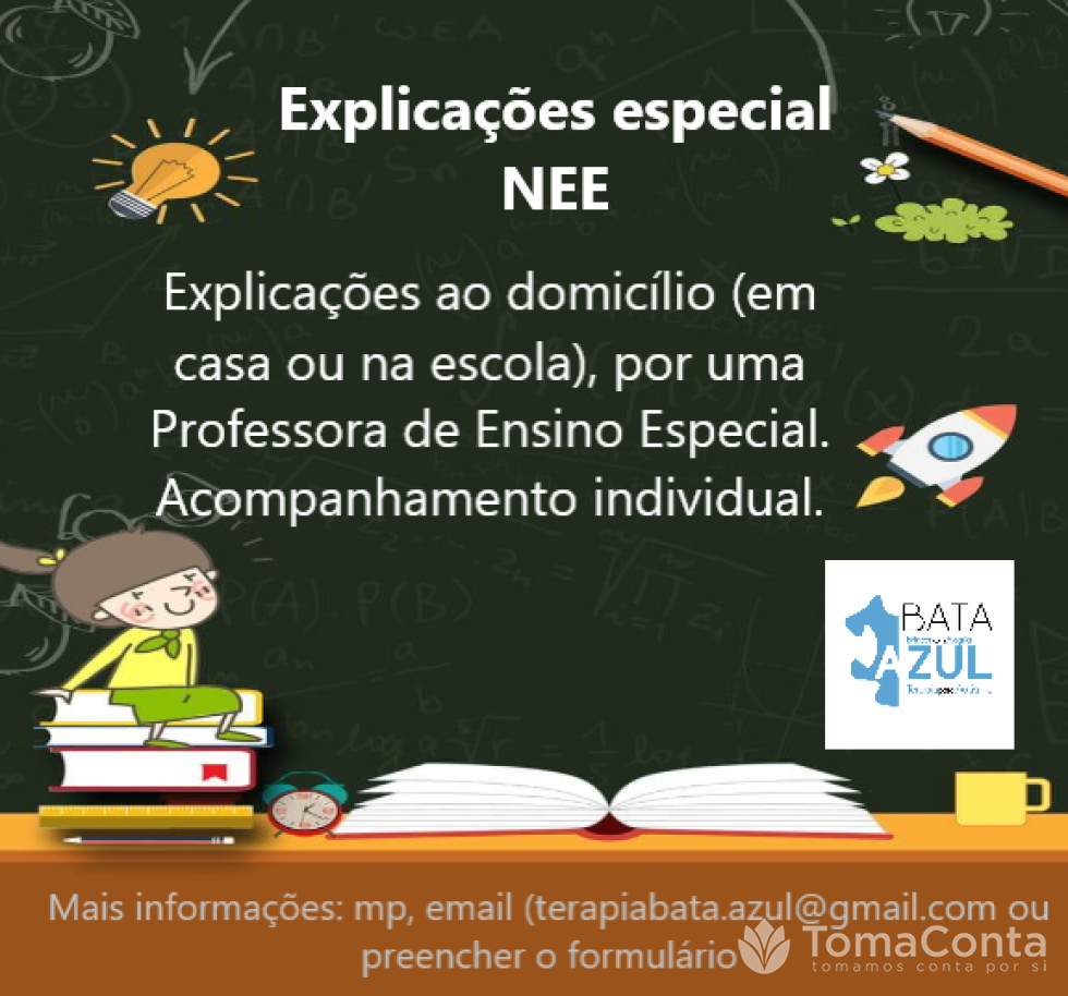 Explicações ao domicílio 1.°ciclo