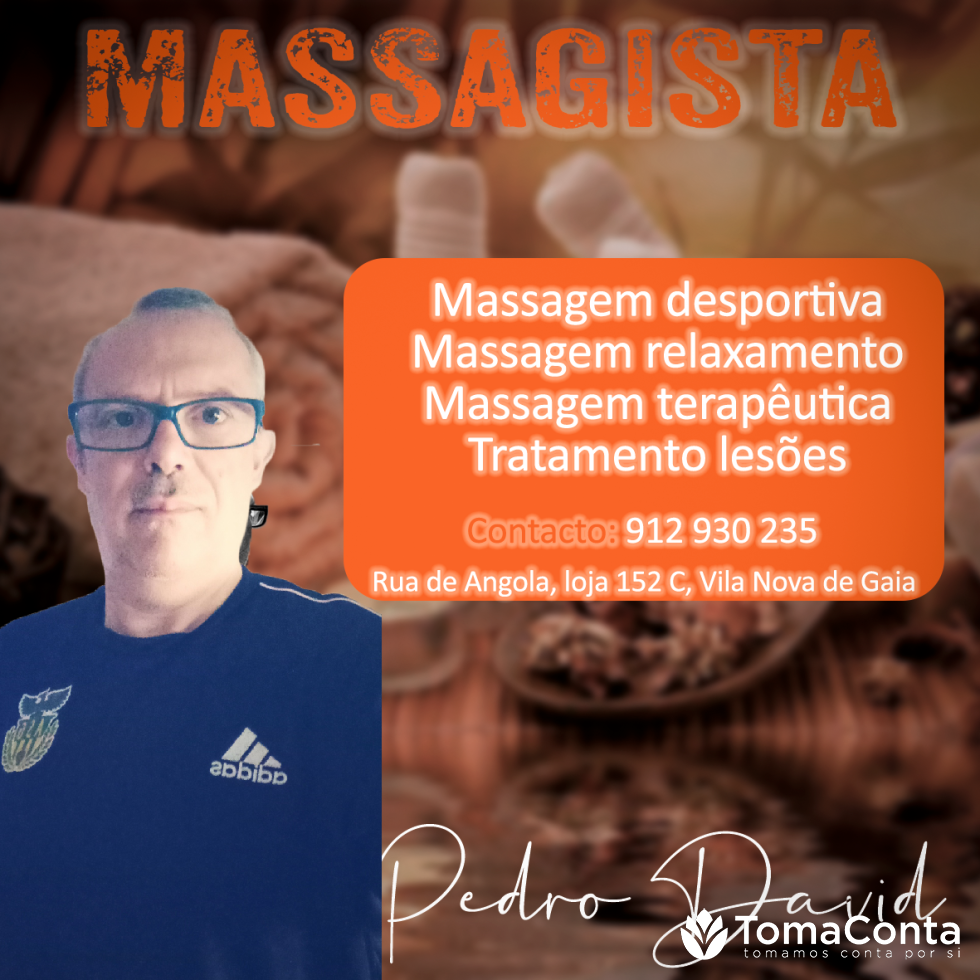 Pedro David -terapeuta massagista