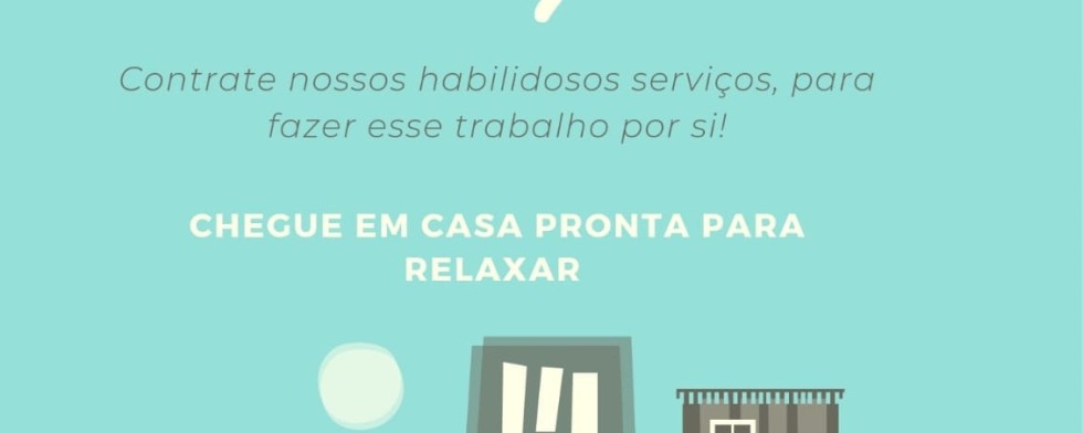 Efetuamos todo o serviço de limpeza