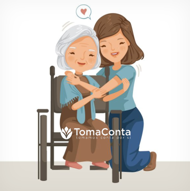 CUIDADORA DE IDOSOS E APOIO DOMICILIAR