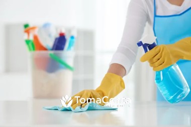 Limpeza doméstica