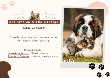 Cuido com amor, como se fosse meu! 🐶🐱