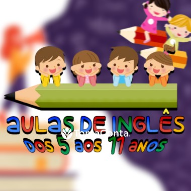 Aulas de Inglês dos 5 aos 11 anos