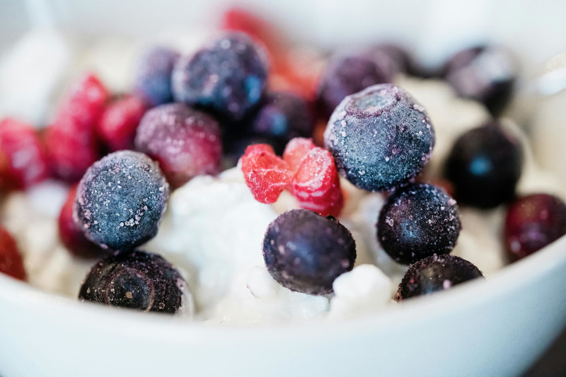 Receita com iogurte grego, uma proteína saudável.