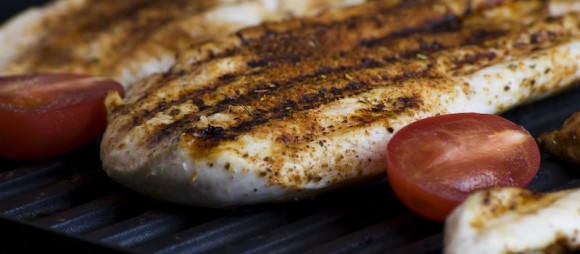 bife de frango grelhado